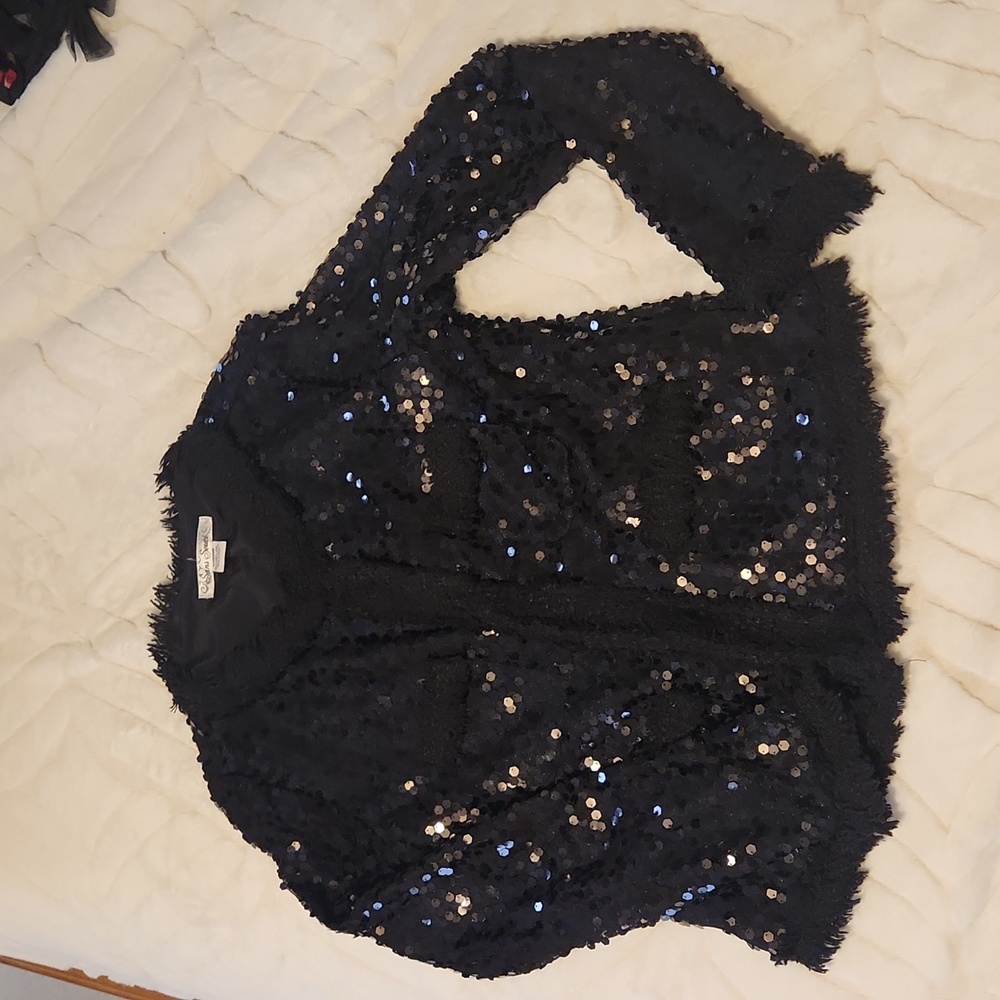 Sans Souci Sequin Jacket Medium